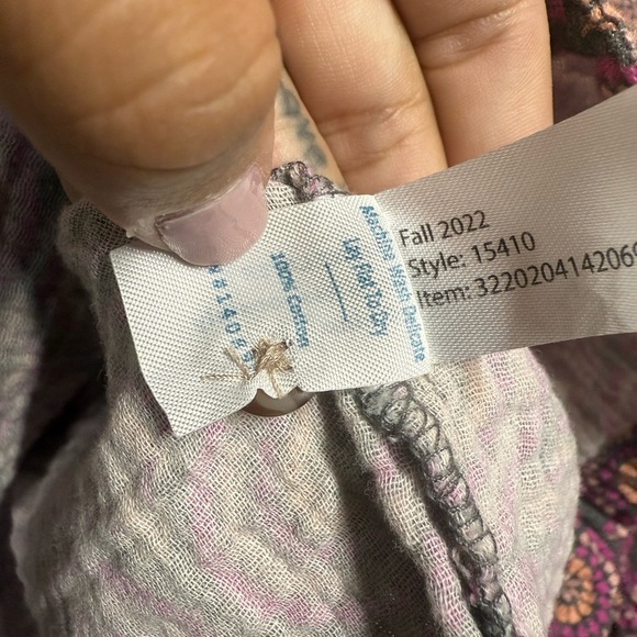 Marine Layer Colette Doublecloth Top Size Small - Picture 10 of 10